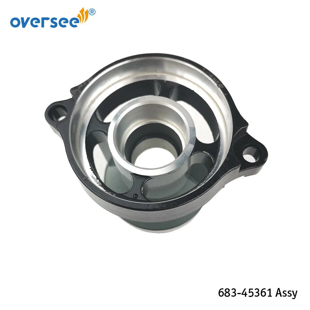 683-45361 6B4-45361 Gear Box Cap Assy With Bearing And Oil Seals For Yamaha 15HP 9.9HP 2 Stroke Outboard Motor