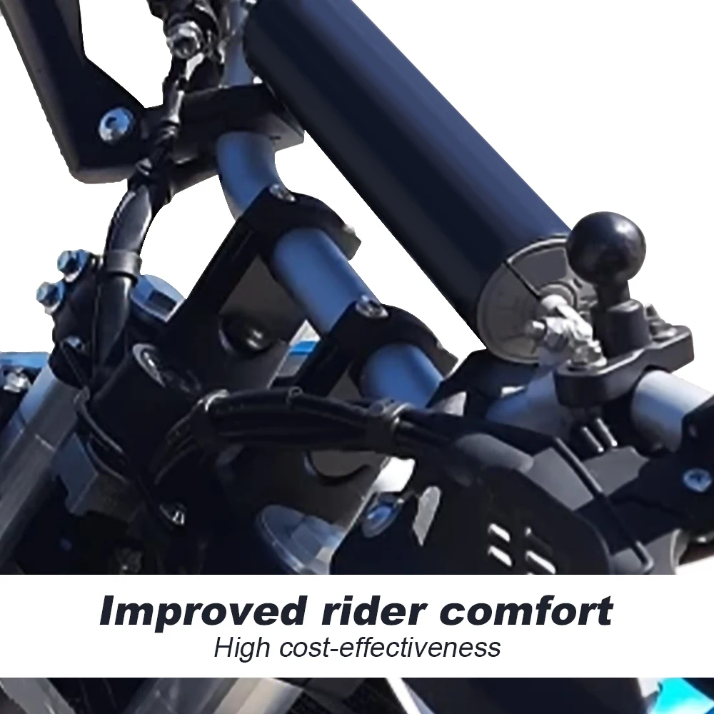 For Ducati Hypermotard 796 821 939/SP 1100/S 698 Mono Monster S2R 28mm 1 1/8" Handle Bar Fat Bar Mount Riser Handlebar Risers view 6