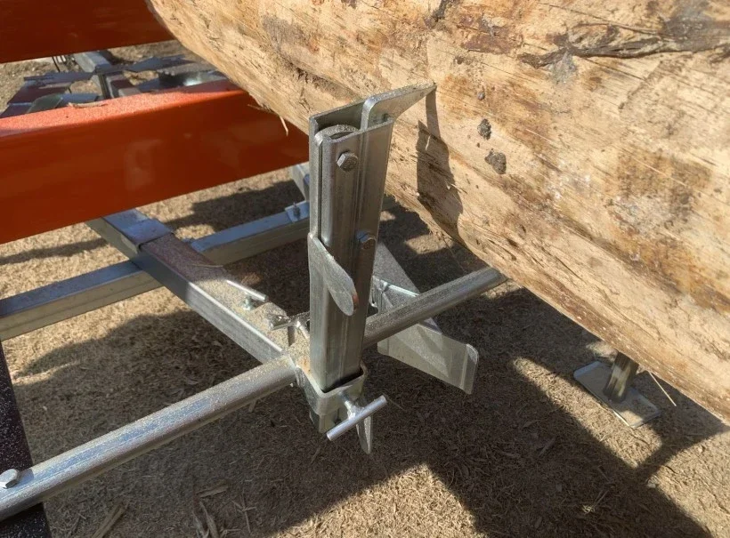 Approved gasoline engine band / portable sawmill / Horizontal Band with sawmill loading ramp