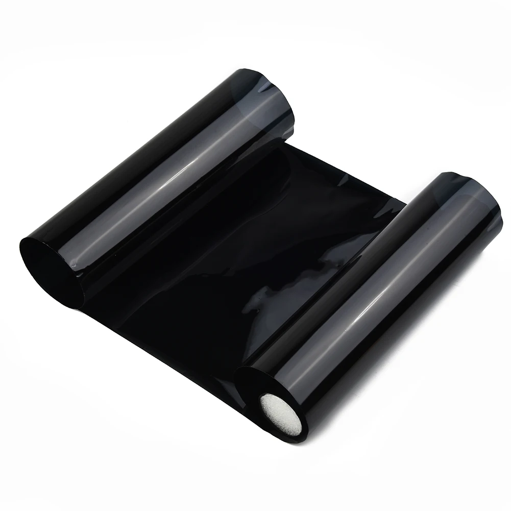 Car Front Windscreen Black Transparent Solar Film Anti-UV Sun Shade Sun Visor Strip Tint Film Front Glass