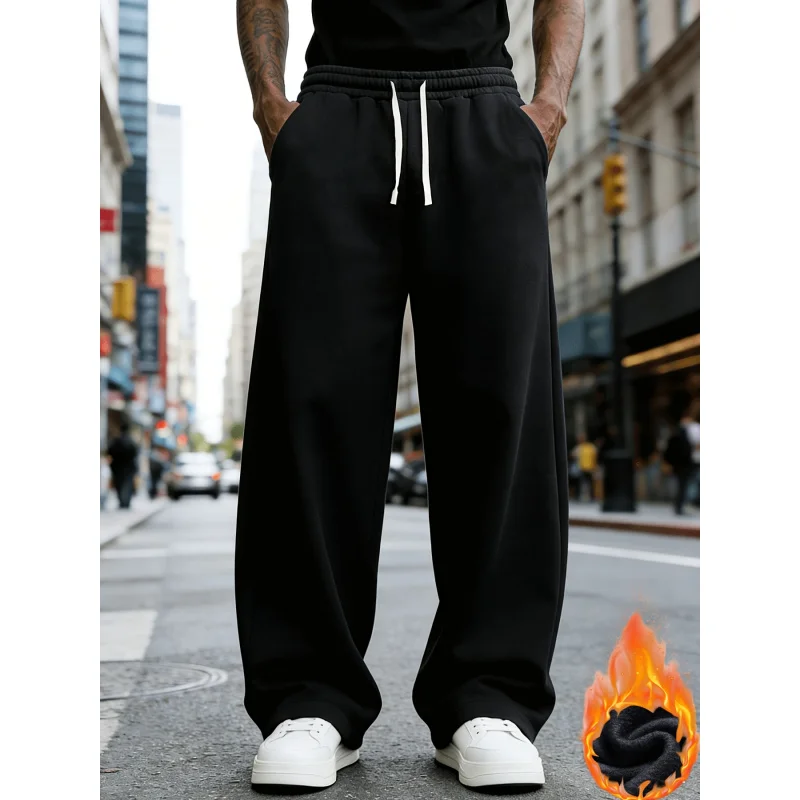Men'S Best-Selling Casual Sports Pants，Loose Design，Drawstring Design，Jogging Pants，Streetwear And Outdoor Activities