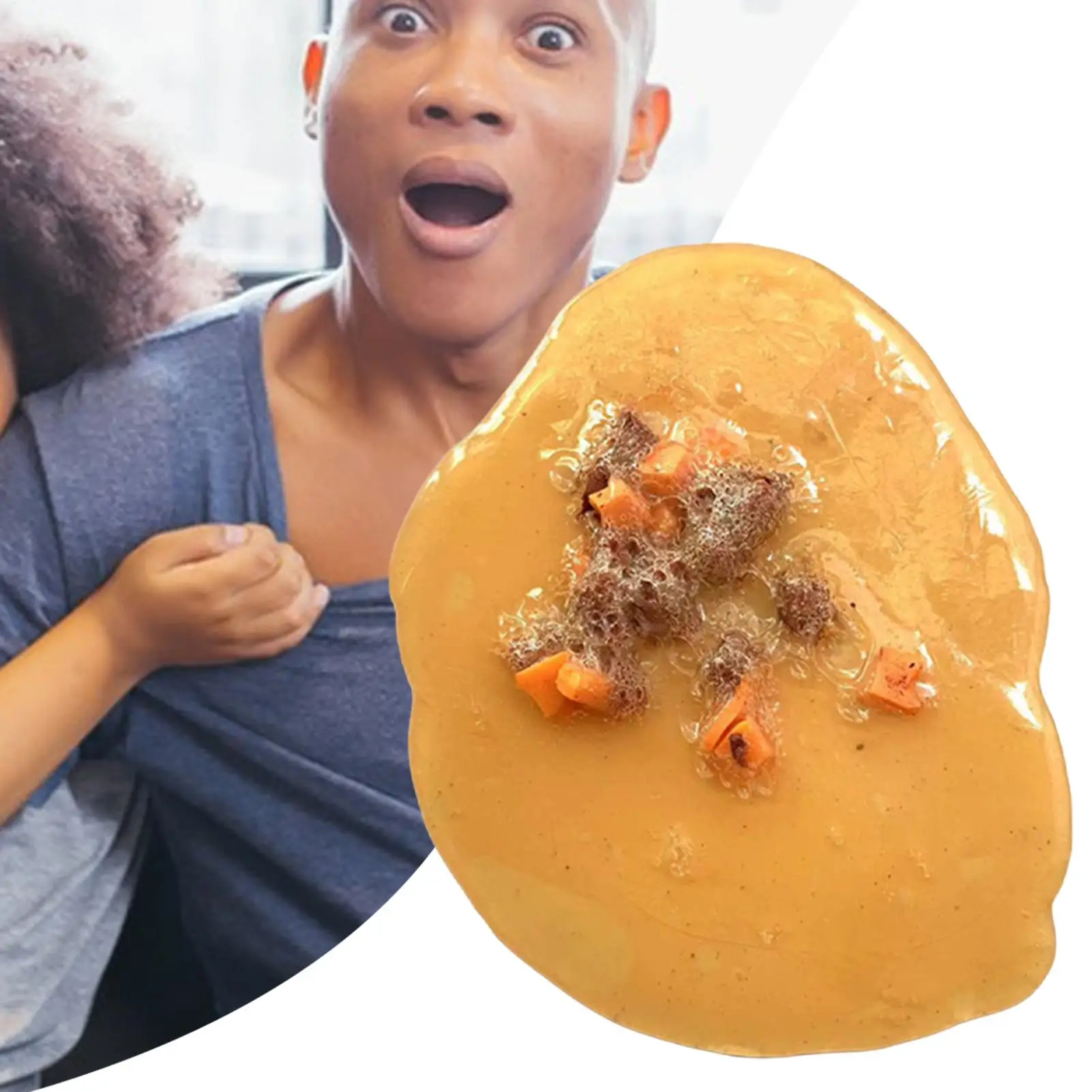 1 pièces drôle Gag cadeau faux vomir blague jouets pour adultes FakePuke lancer nouveauté Barf bureau farces blague Gag cadeaux pour Halloween