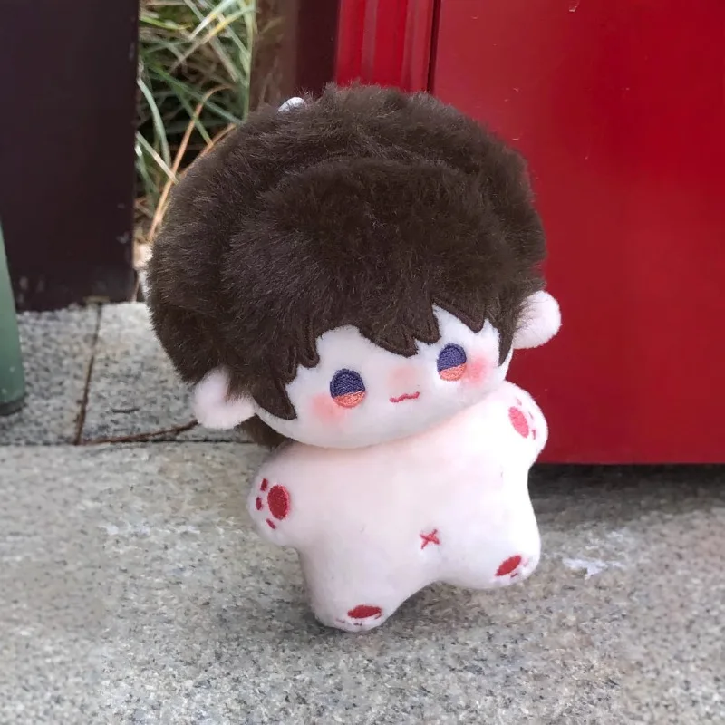 10cm Game Love and Deepspace Caleb Xia YiZhou Cosplay Keychain Kawaii Plush Doll Keyring Key Chain Bag Pendant