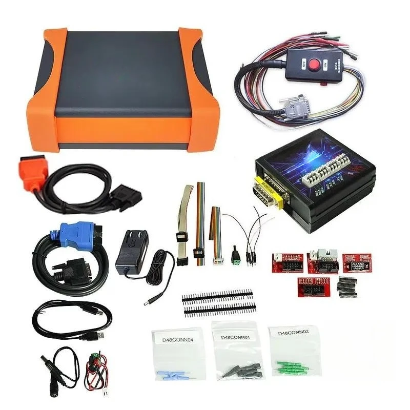 KT200 ECU Programmer Key Programming Diagnostic Scanner Tool with Fuel Injector Cleaner for Truck Diagnosis