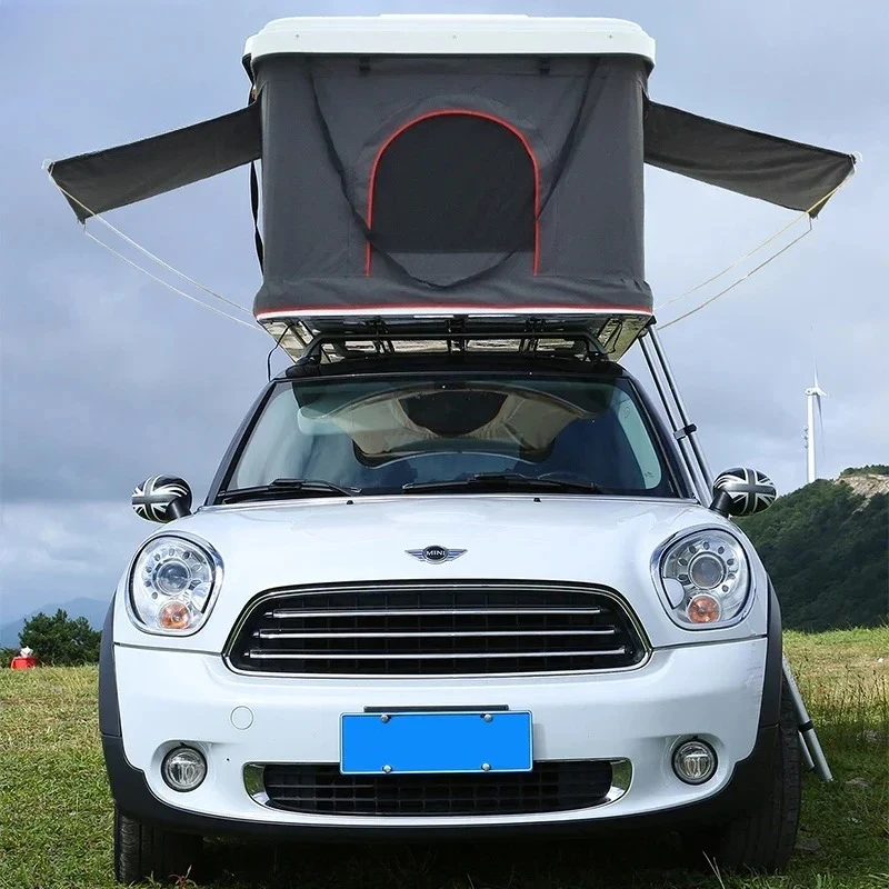 188CM LLT188 Roof Tent Small SUV Car General Outdoor Double Tent Self-driving Tour Hard Shell Car Tent Waterproof and Foldable