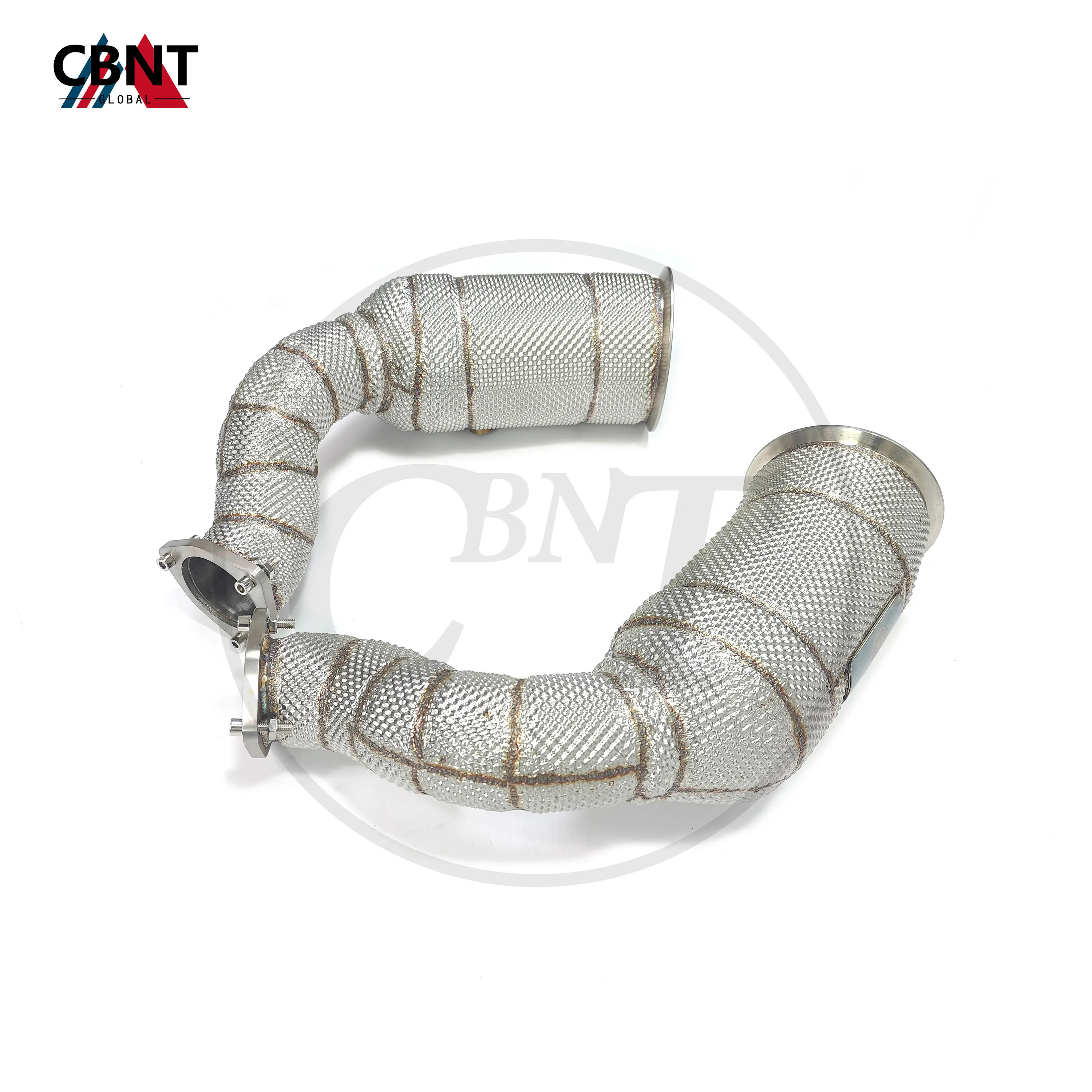 

CBNT Exhaust-Pipe for Lamborghini URUS 4.0T Exhaust-Headers with Catalytic Converter Catted/Catless Downpipe with Heat Shield
