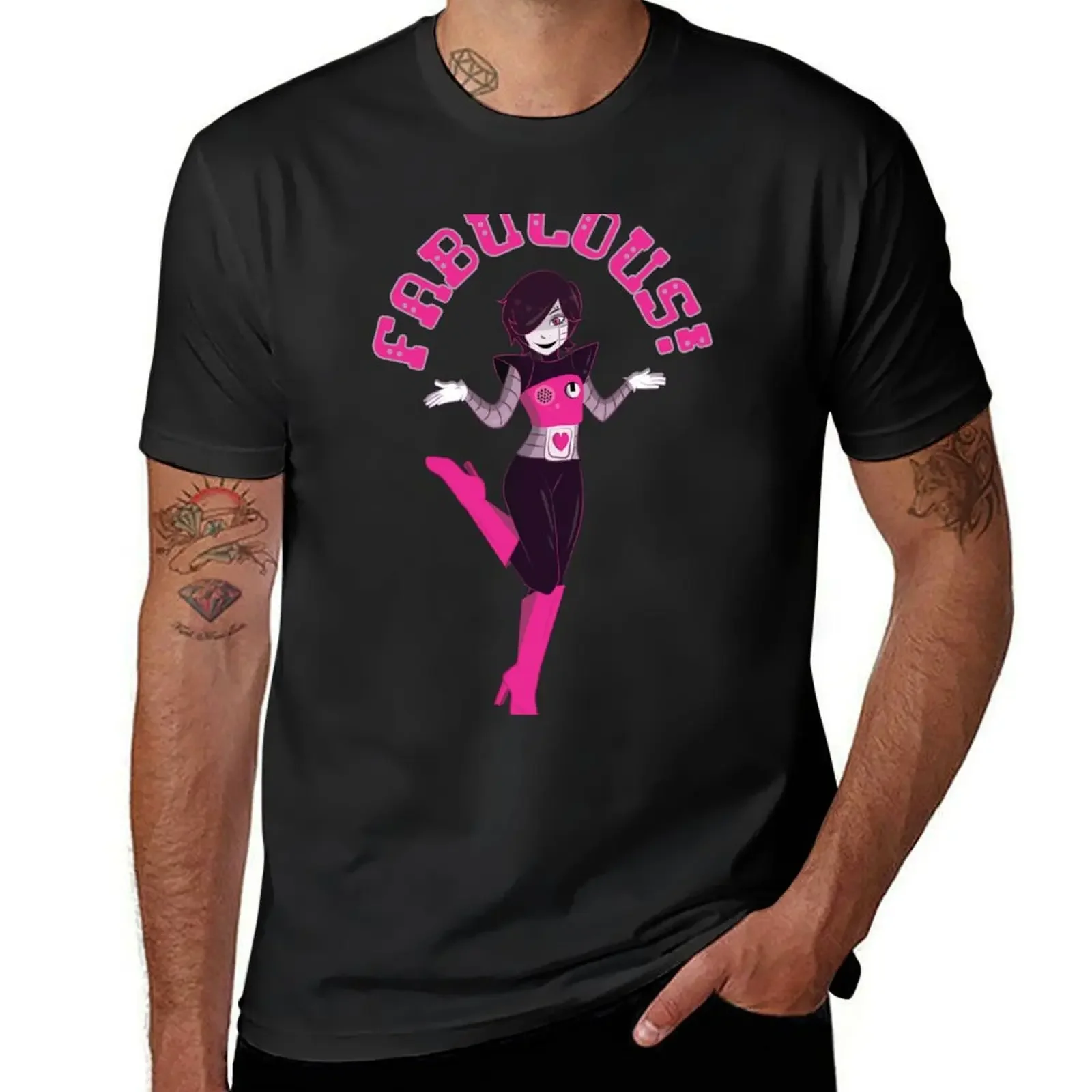 

Mettaton T-Shirt custom shirt quick-drying anime tshirt funny gifts clothing for men