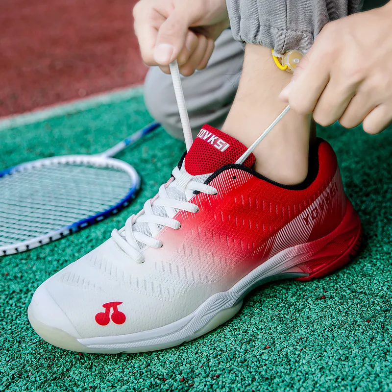 Sapatos de Treinamento Respirável Unisex Profissional, Voleibol, Badminton, Esporte, Homens, Mulheres, Tênis de Mesa Atlético, 186, 2024