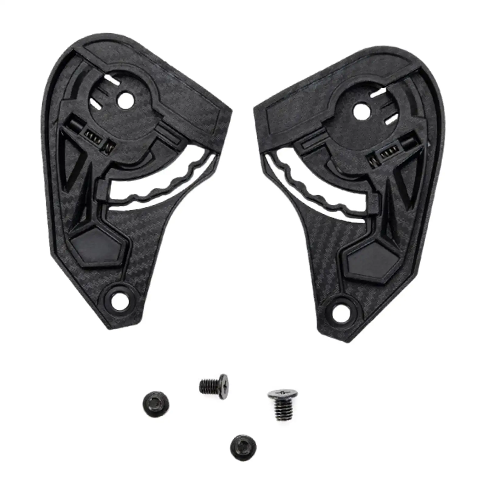 

2 Pieces Helmet Base Easy to Install Helmet Accessories Directly Replace for Full Face Helmets