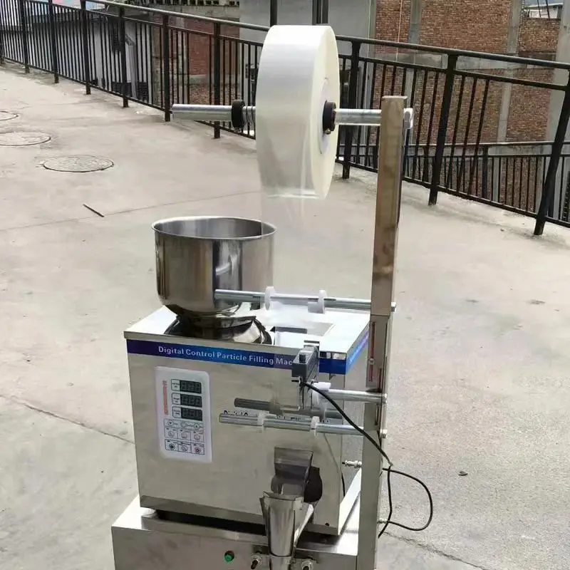 1-50g Powder Granule Filling Packaging Sealing Machine Sachet Sachet Tea Bag Making Machine Weighing Packaging Machine