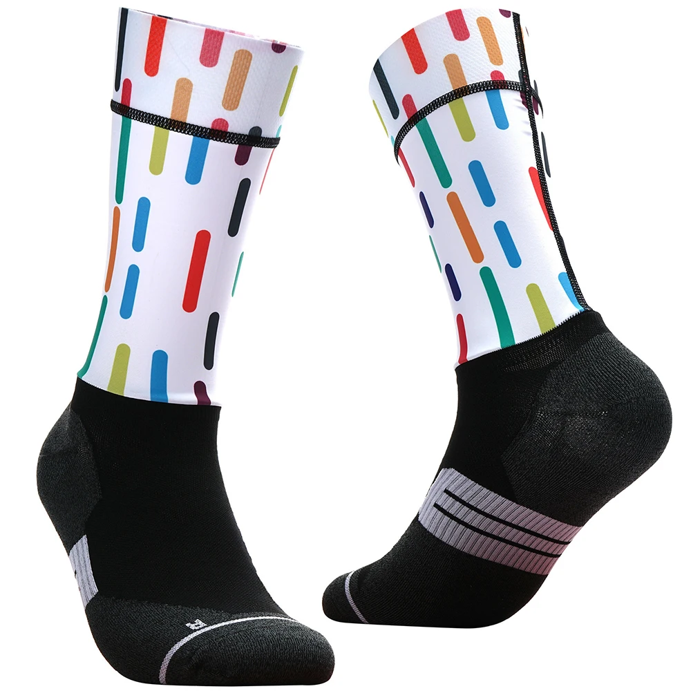 Slip Anti Professional Bike Socks Bicycle Compression Sport Sock Men And Women Street Sports Socks Racing Cycling Socks 01