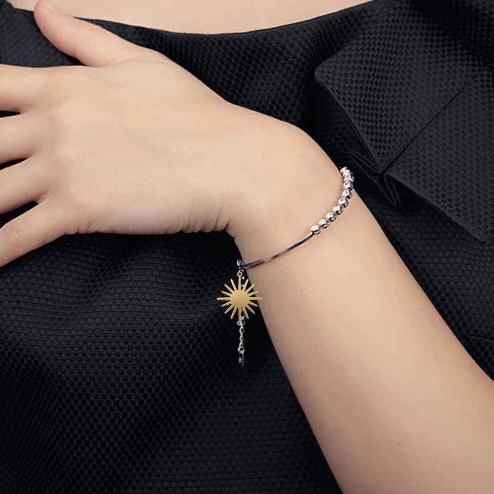 

20Pcs Sunflower Link Connectors Double Loop Sun Pendant for DIY Bracelet Necklace Jewelry Making Supplies Sun Pendant Connectors