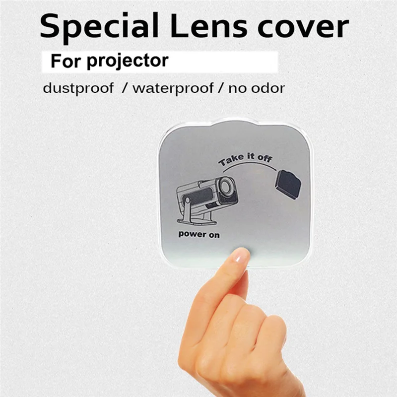 AA08-HY320MINI Projector Lens Protection Cover Dustproof Shell Waterproof Protector For HY320 Mini Projctor Protective Cap