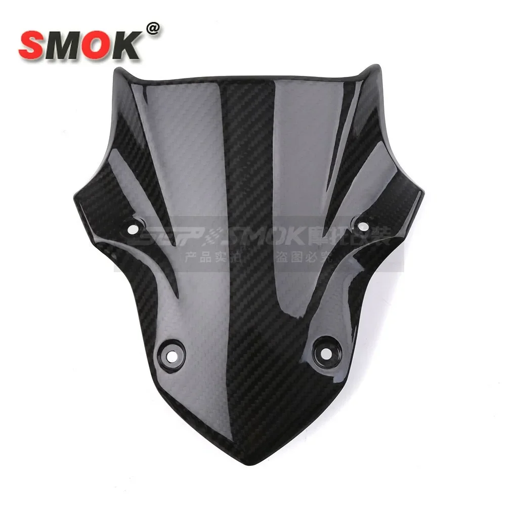 

SMOK Carbon Fiber For Kawasaki Z900 2017 2018 2019 Windscreen Windshield Wind Deflector Screen Shield