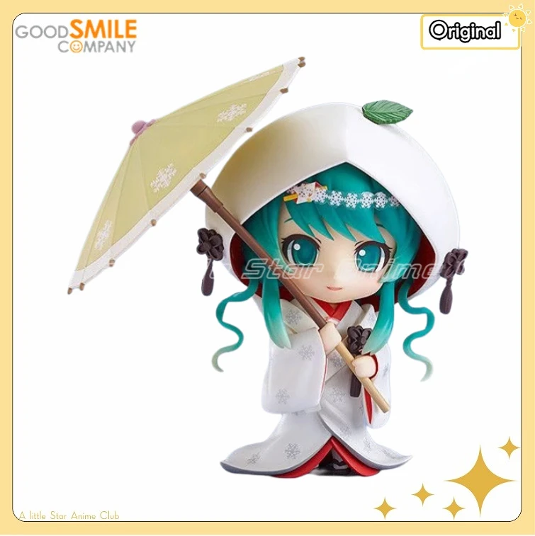 

Original GSC Nendoron 303 VOCALOID Hatsune Miku Snow Miku 2013 Strawberry White Model Collection Toy