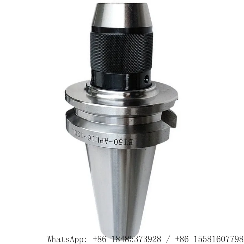 Integrated Keyless Drill Chuck Tool Holder BT30 BT40 BT50 APU13 APU16 Self-Tightening CNC Milling Tool Holder