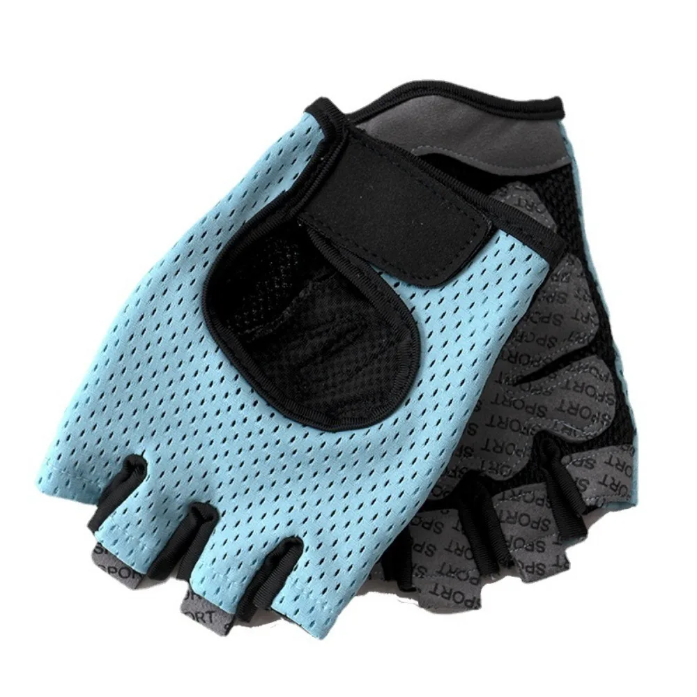Fitness Gloves Men's Half Finger Sports Outdoor Driving Non-slip Breathable Cycling Mountaineering Thin