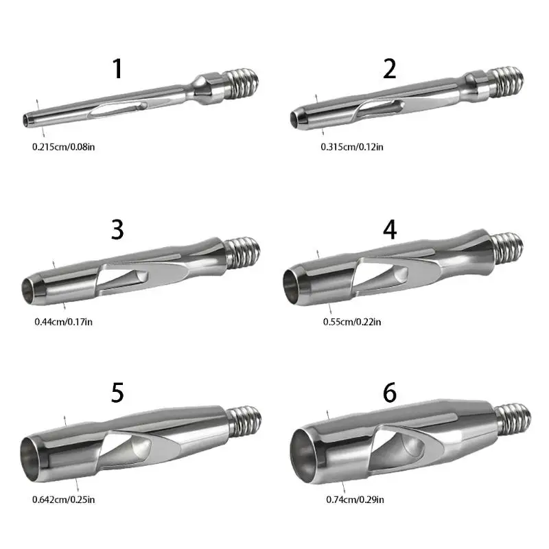 P9FE Edelstahl-Körperpiercing-Instrument für Ohren, Nase und Augenbrauen mit glatter Politur und Schmuck hygienischen Design – Detail 6