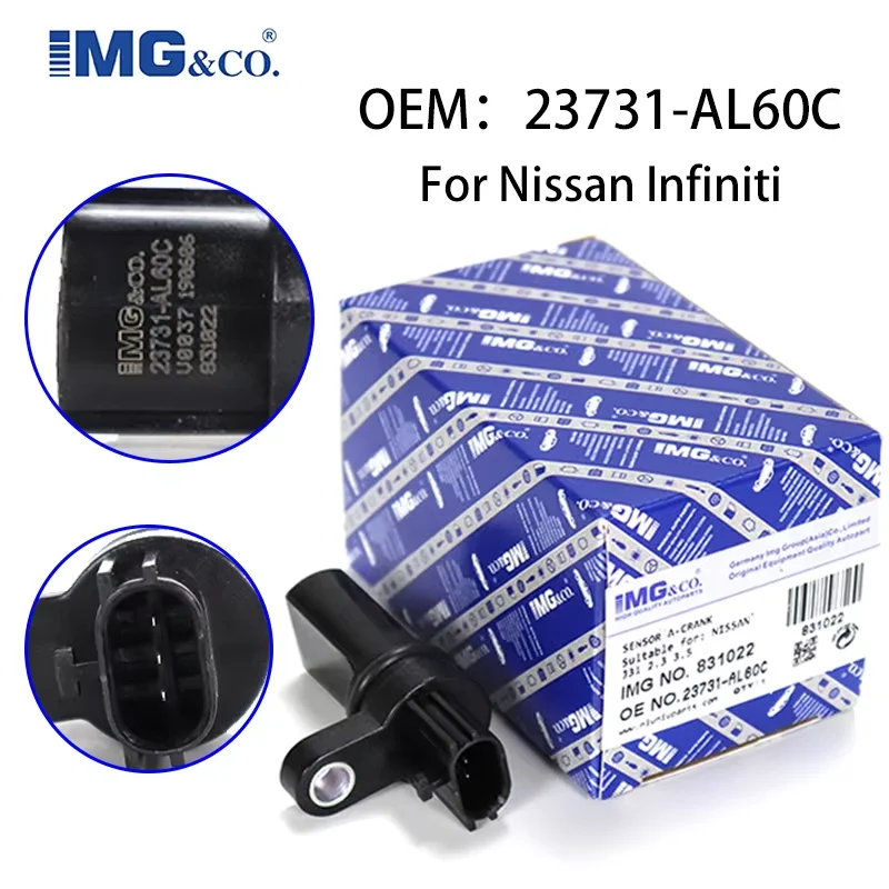 

IMG Crankshaft Position Sensor 23731-AL61A 23731-AL60C For Infiniti FX35 G35 I35 M35 NISSAN 350Z ALTIMA MAX