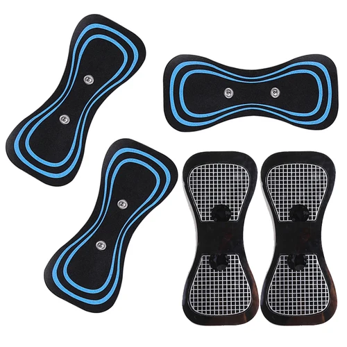 Imagen 1 del producto Almohadillas de Gel para masaje de cuello, repuesto para fisioterapia, electroterapia, Mini parche de masaje, accesorios adhesivos para entrenador