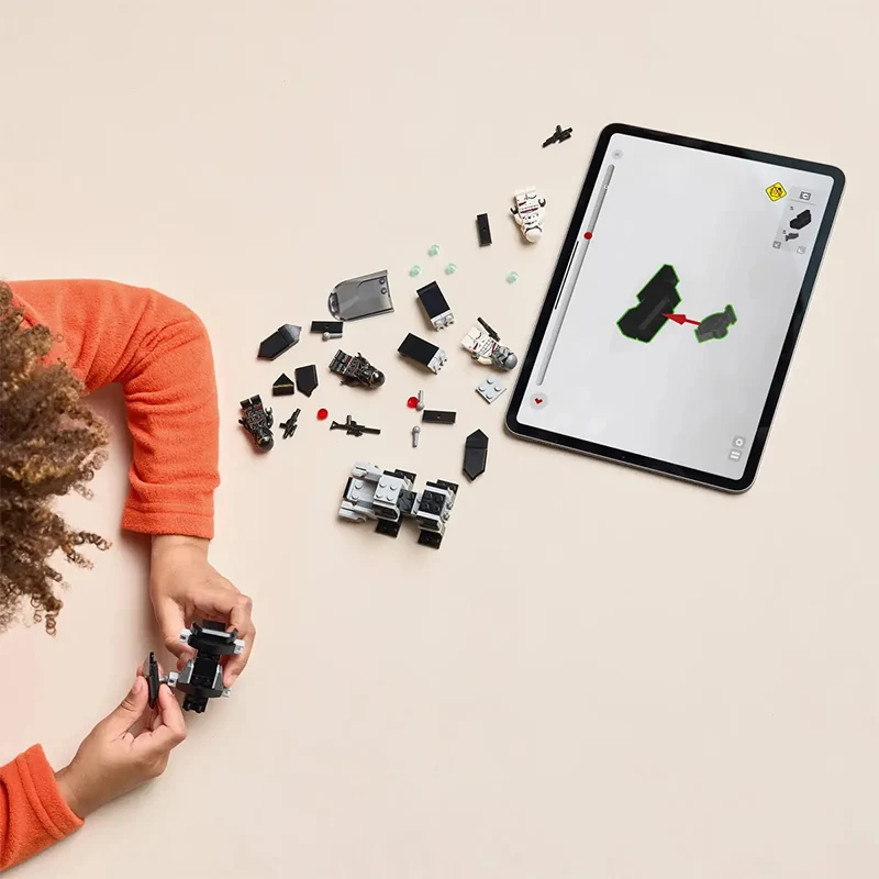 LEGO Martwi Żołnierze i Ciemni Żołnierze Klocki Model Dekoracja Ozdoby Puzzle Zabawki dla Dzieci i Prezenty