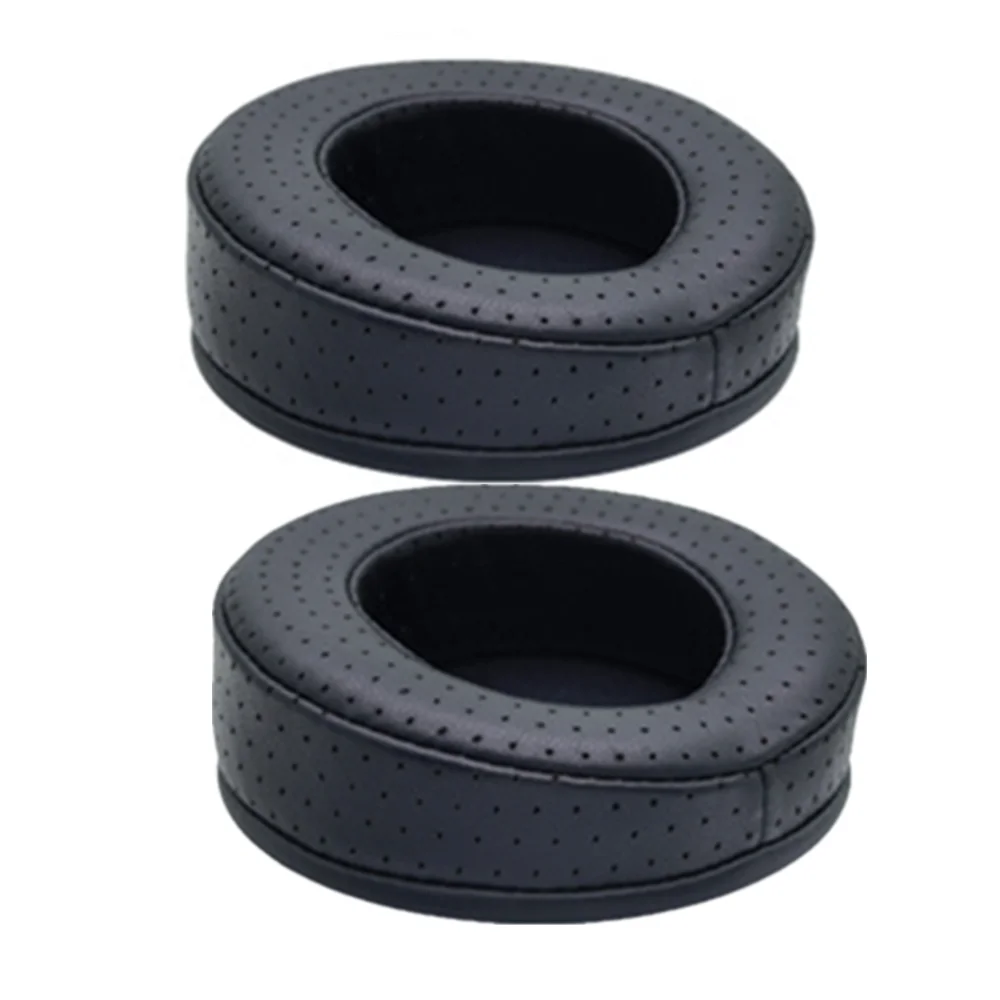 Round Angled Sheepskin Earpad Cover 90MM 100MM 105MM 110MM For Fostex AKG Audio Technica Headphone Replacement Ear Cushion Cups