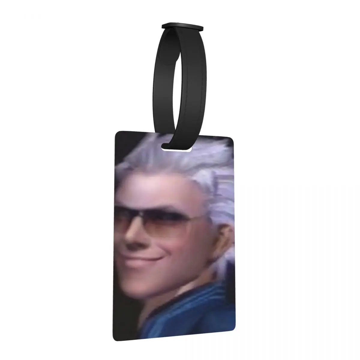 

Vergil From The Devil May Cry Series Luggage Tags Suitcase Travel Fashion Baggage Boarding Tag Label Holder ID Name Address
