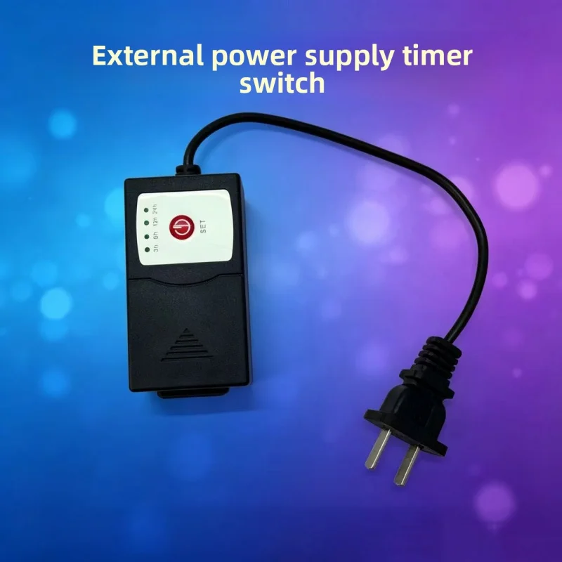 Programmable Digital Timer Socket for Aquarium - Auto On/Off Switch for Fish Tank Light, UV Sterilizer & Air Pump