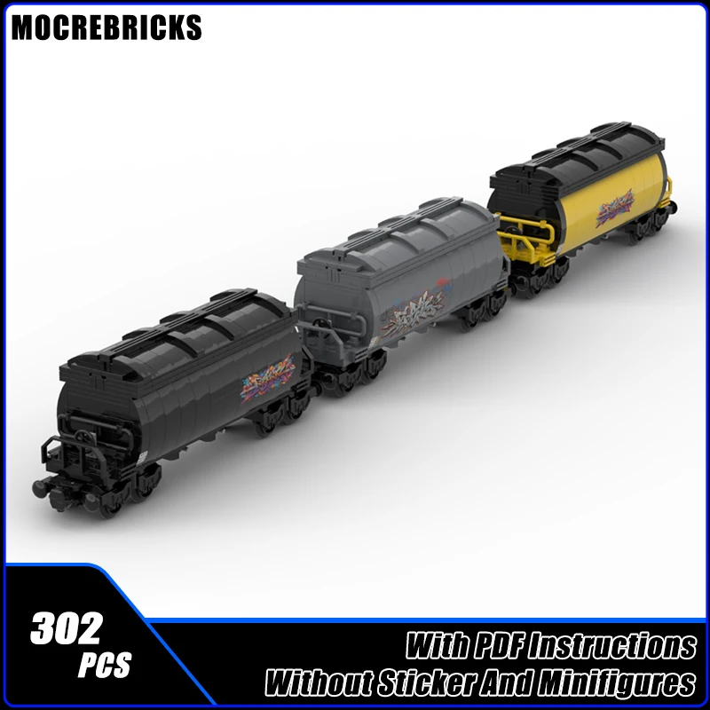 Bloques de construcción MOC Clase 317 101 DMU Livery generalizado 8 funciones de potencia carriles de grano grafiti modelo ladrillos juguetes regalos