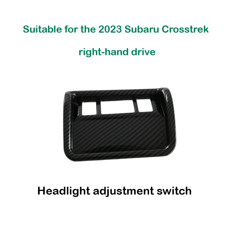 

For 2023 Subaru Crosstrek Right-Hand Drive Headlight Adjustment Switch Button Decorative Sticker