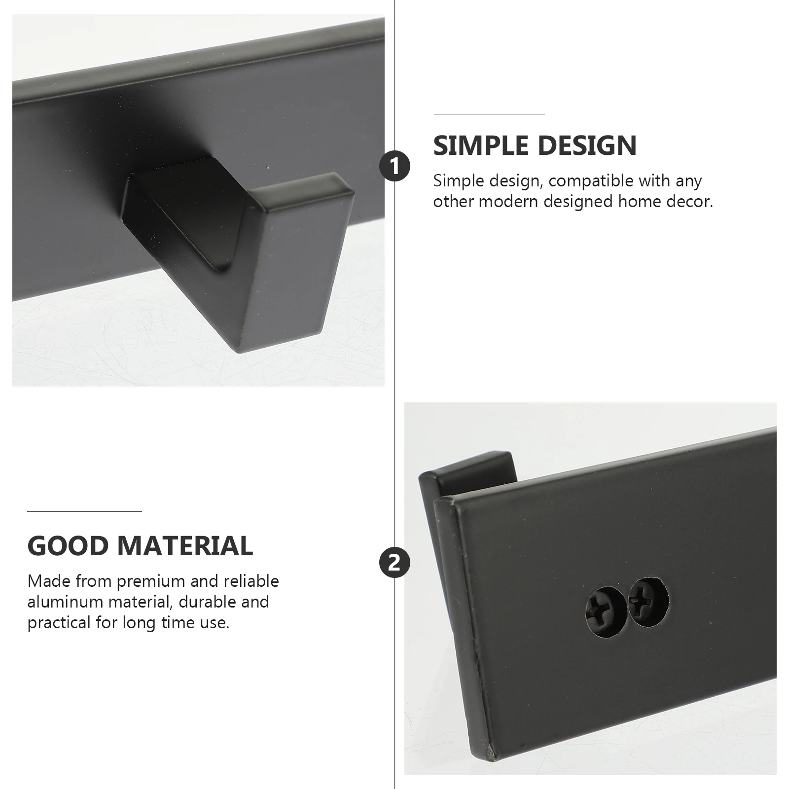 

Bathroom Hooks over Door Foldable Wall Mount Adhesive Coat Towel Hangers Aluminum Space Saving Easy Install
