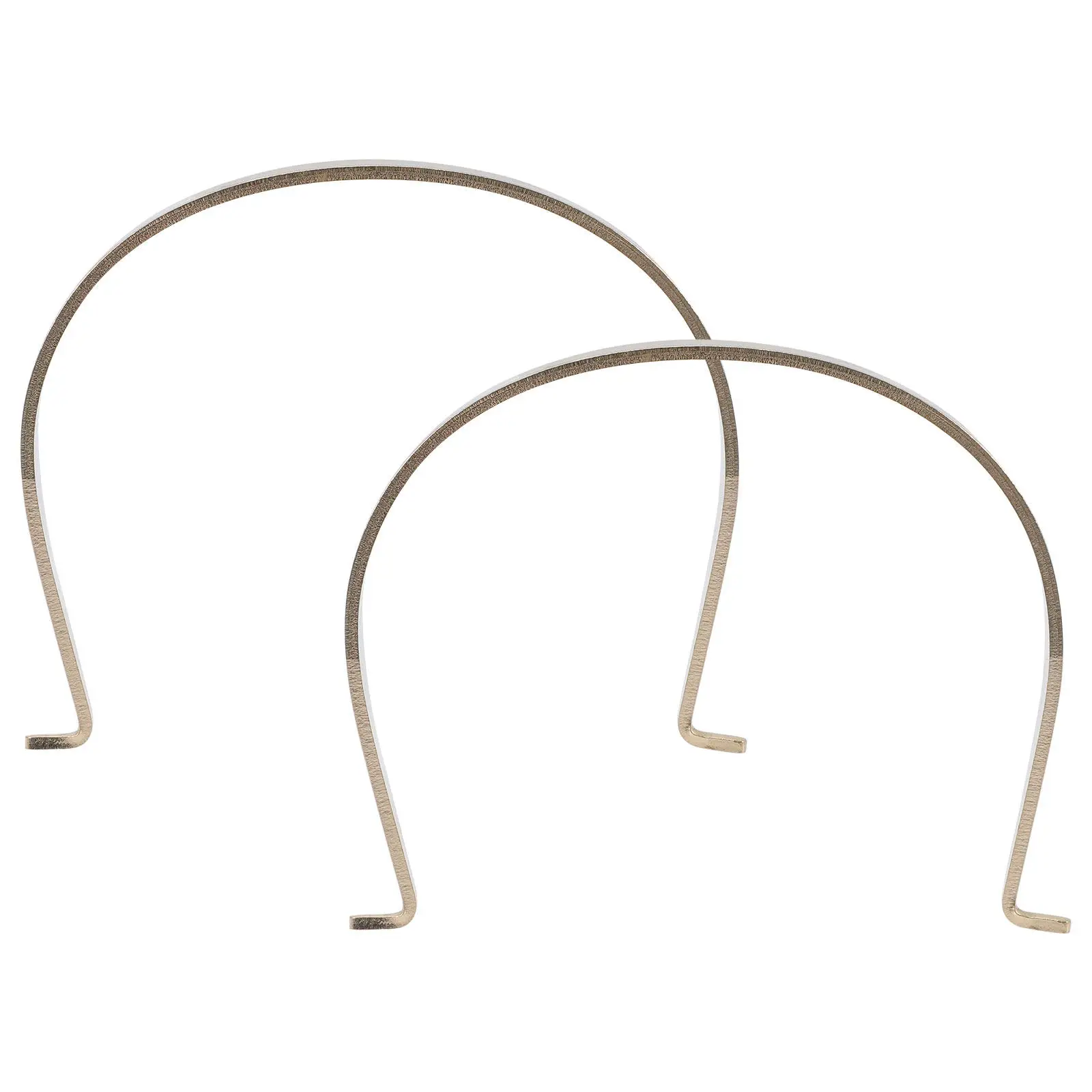 Copper Teapot Handle Replacement 2 Piece Set Wear Resistant Ergonomic Kettle Grip Tea Pot Repair Accessories