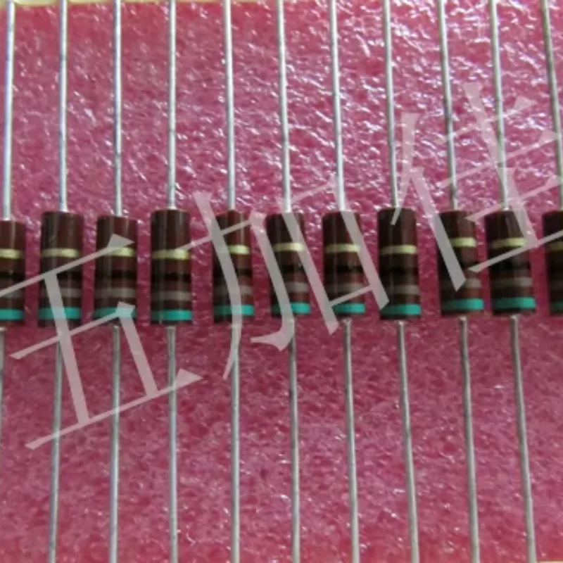 10-100pcs imported RCR20G510JS 51R 1/2W carbon core non inductive resistor color ring resistor