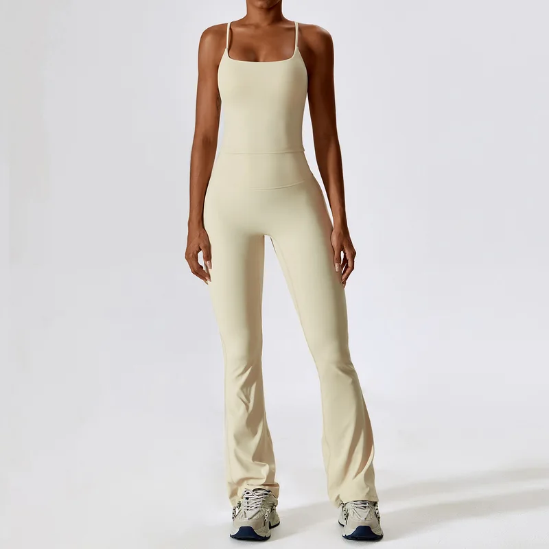 Conjunto de Yoga Feminino sem Costura com Top de Manga Longa e Legging — foto 6
