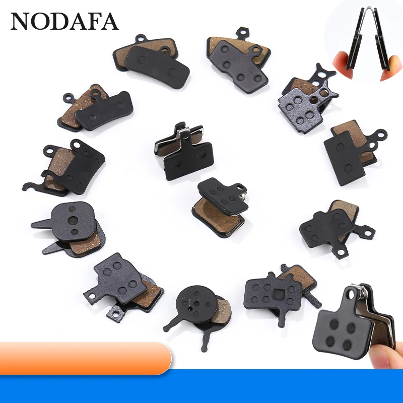 

4Pairs (8 Pieces) of MTB Bicycle Hydraulic Disc Brake Pads Suitable For SHIMANO SRAM AVID HAYES Bicycle Parts Resin Disc Brake