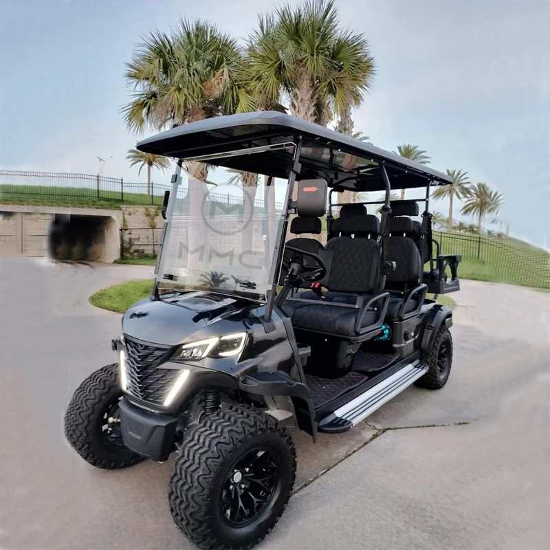 Best Club Car 2 4 6 Seater Electric Golf Cart custom comfortable 72V lithium 4 seats electric golf carts