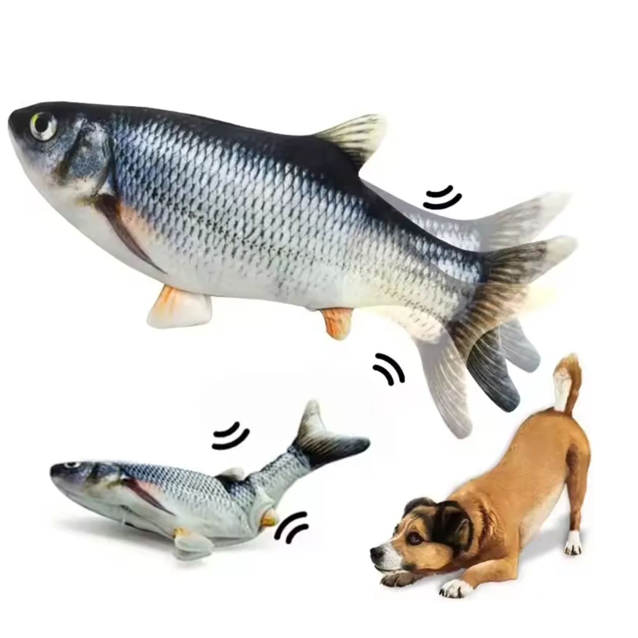 Cat Dog Toy Fish Us…