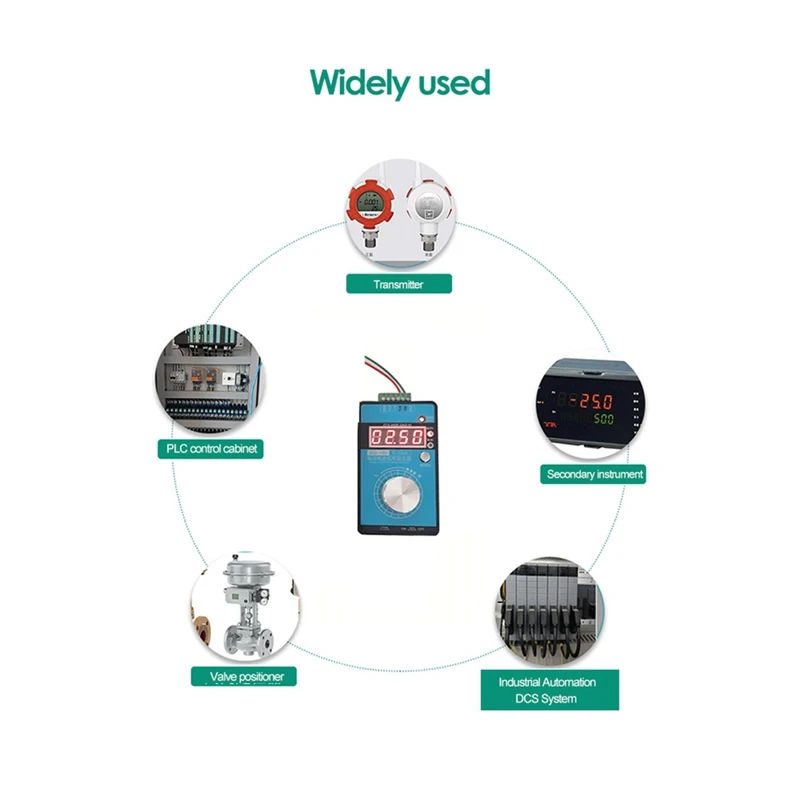 Handheld 0-5V-10V 0-20MA/4-20MA Signal Generator Adjustable Current Voltage Analog Signal Sources Output 24V