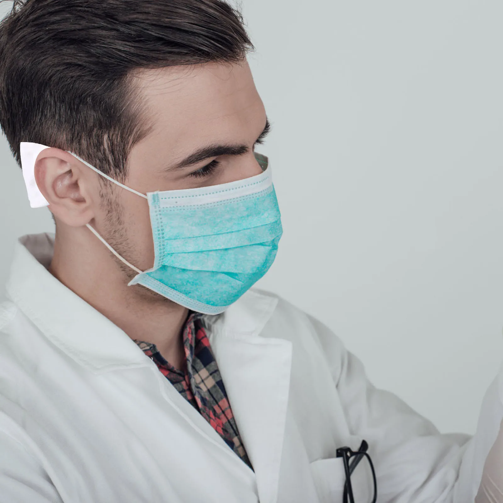 

6Pcs Reusable Ear Wraps for Sunglasses and Masks Soft Comfortable Protective Ear Cushions for All-Day Wear Durability