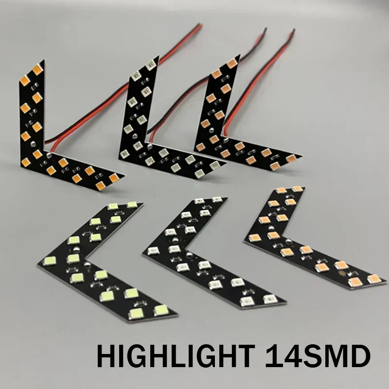 

2PCS Car LED Arrow Panel Mirror Indicator Turn Signal Light Automobile Motorcycles Rearview Car LED Rearview Mirror Mirror Light