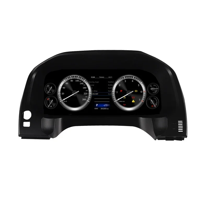 2026/Dashboard Cockpit LCD Screen 12.3 inch Linux System Digital Instrument Cluster for  Prado 2010-2017