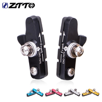 ZTTO Road Bike Brake Shoes C Caliper Hoof Replaceable Rubber Pads CNC Shell Block For Aluminum Alloy Rims Friction Wheel Brake