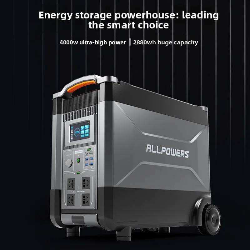 Large-capacity Energy Storage Power Supply, RV Outdoor Energy Storage Power Supply, 4000W Energy Storage Inverter Power Supply
