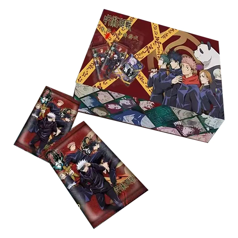 

Jujutsu Kaisen TCG Booster Box Коллекция настольных игр Коллекционные карты Япония Аниме Детская игрушка