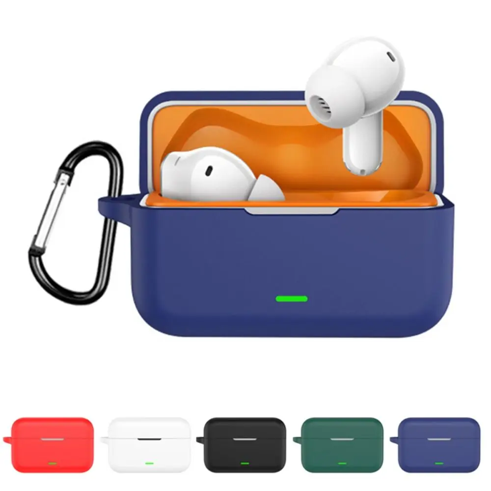 Silikon-Kopfhörerhülle, Anti-Drop, staubdicht, Kopfhörer-Schutzhülle, waschbar, stoßfest, für Realme Buds T500 PRO