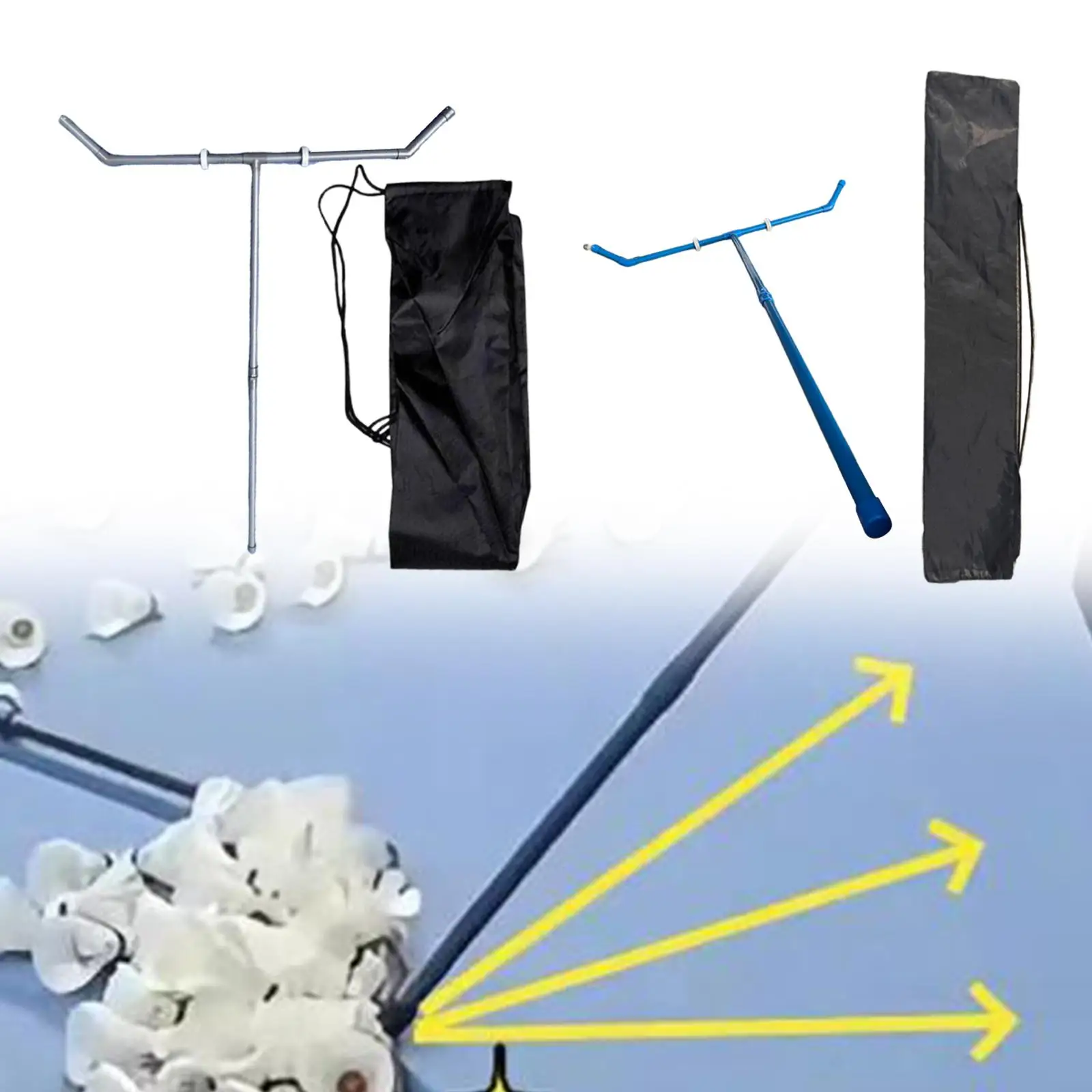 

Badminton Shuttlecock Collector Sweeping Machine Table Tennis Collector Sport Equipment Ball Picker Sweeper for Indoor Venues