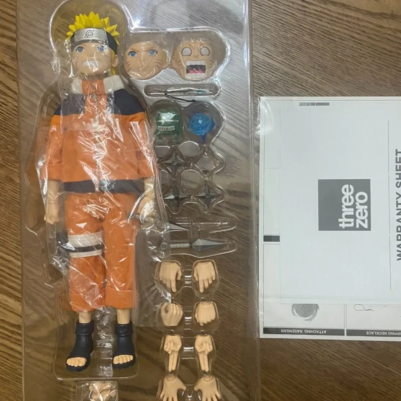 Three Zero Figzero Naruto 1/6 Uzumaki Naruto Action Figure Collectible Anime Collection Model Toy Gift