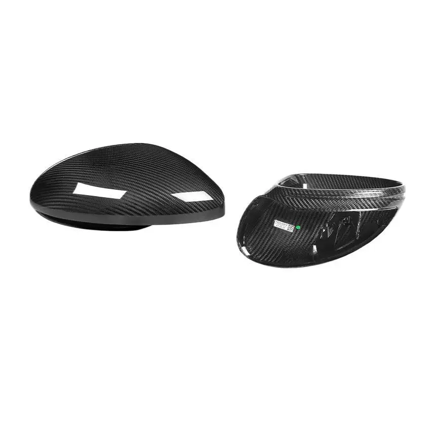 

For Porsche 718 982 Dry Carbon Fiber Replacement Reverse Mirror Housing Automotive Exteriors