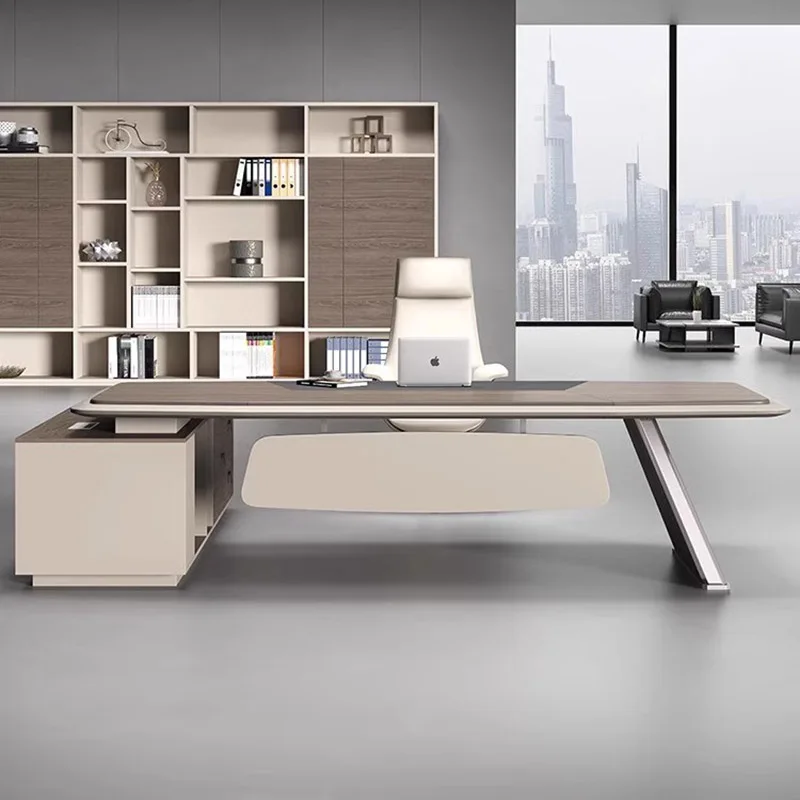 Luxury Hutch Office Desks Filing Cabinets Standing Seating Gaming Table Study Workbench Reading Tavolo Da Lavoro Furniture Desk