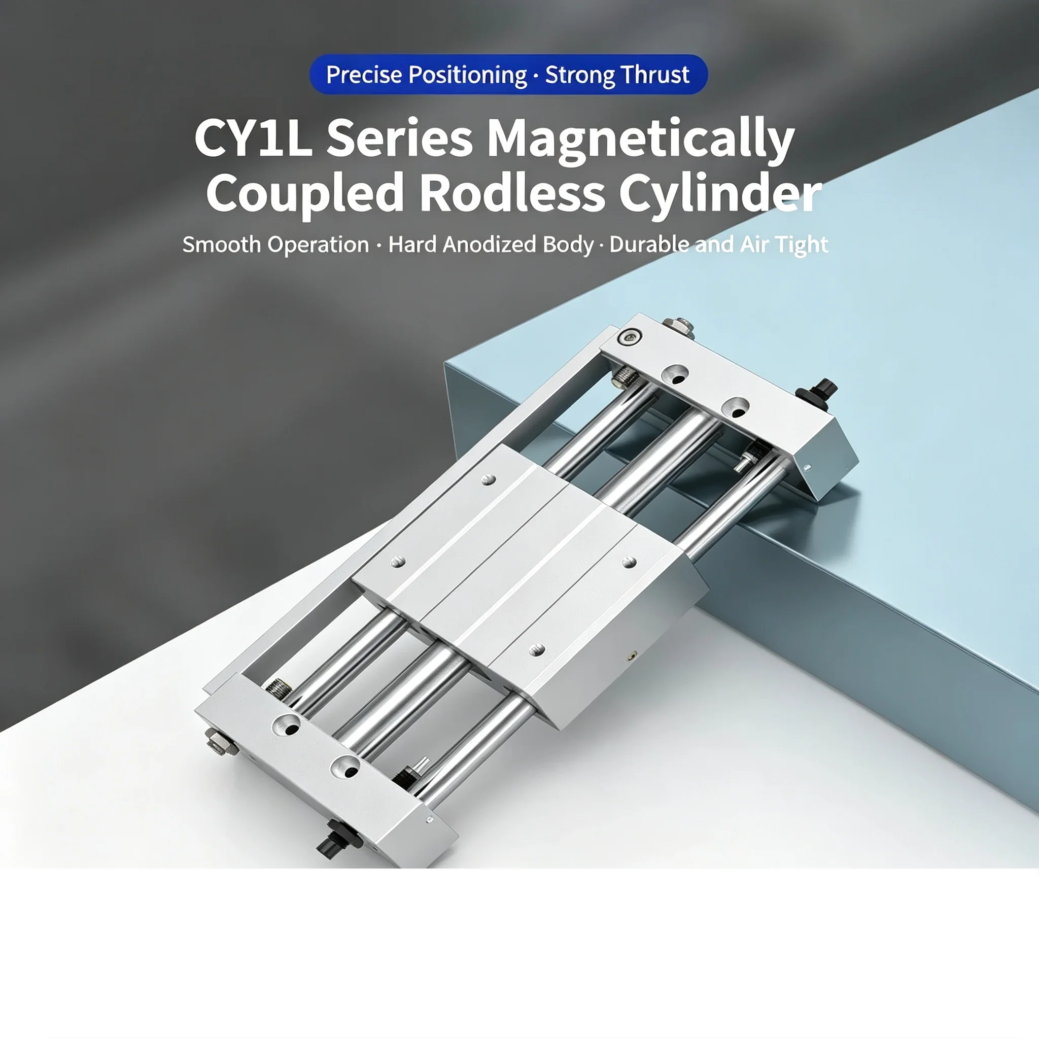 Magnetic coupling rodless cylinder CY1L10/15/20/25/32H/40-200-250-300-400-500-350